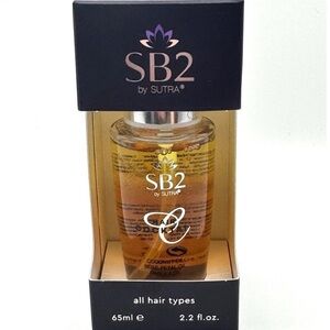SB2 by Sutra Coconut & Rose Petal Hair Oil - Golden